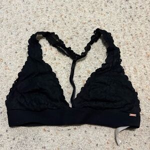 PINK Victoria's Secret Black Lace Bralette